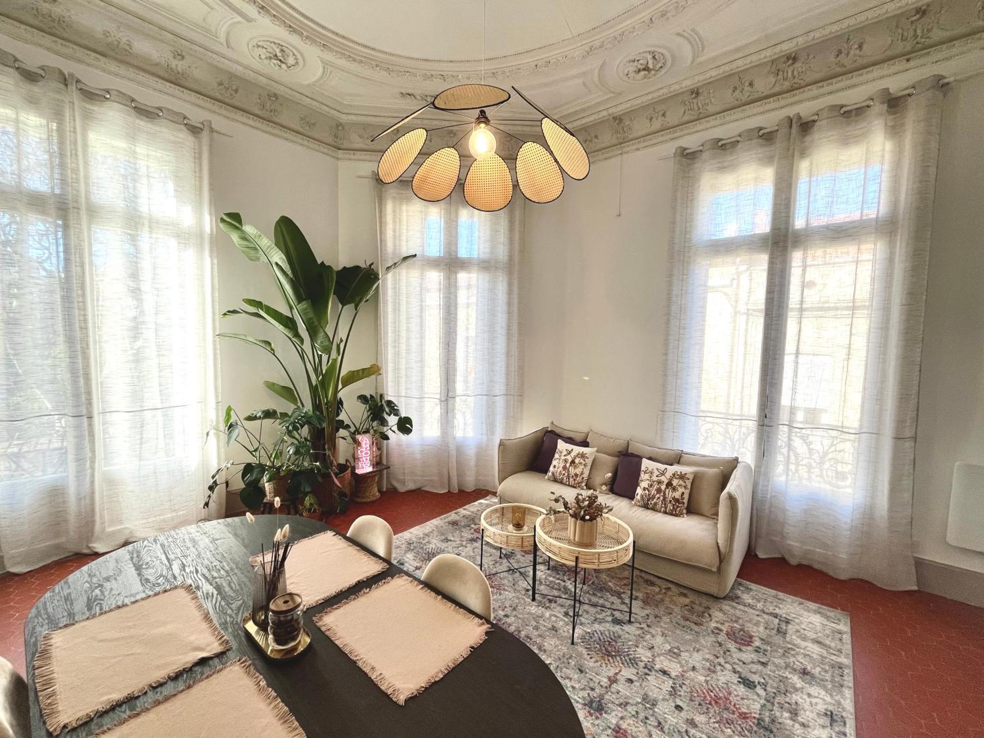 L'Echappee Setoise - Appartement Haussmannien - Localisation Exceptionnelle - Proche Canal 세테 외부 사진